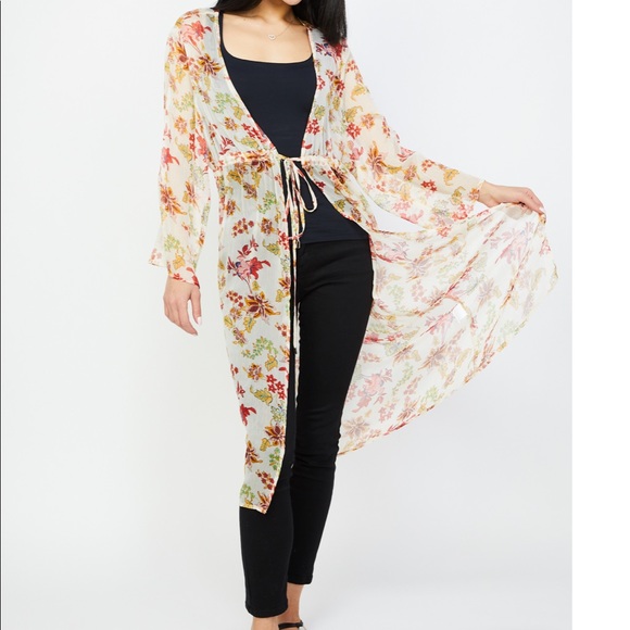 RD + Koko Sheer Kimono Wrap - Picture 6 of 9